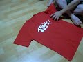Fold up clothes, quickly