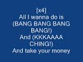 MIA – Paper Planes - Lyrics