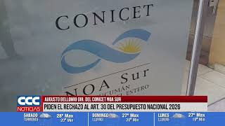 AUGUSTO BELLOMIO DIR. DEL CONICET NOA SUR