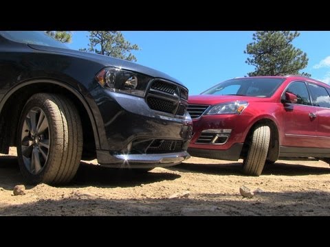 durango - http://www.TFLcar.com ) The 2013 Dodge Durango and Chevy Traverse are both three row family haulers that directly compete against each other in the market ...