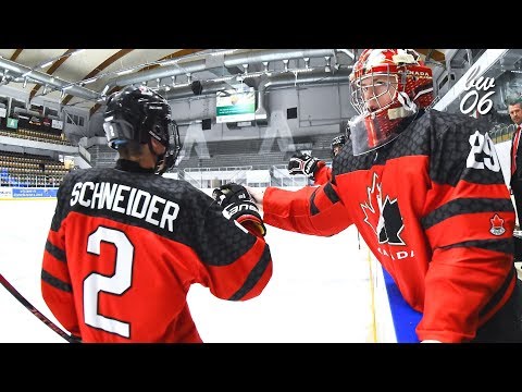 Braden Schneider 2019 IIHF U18 Highlights