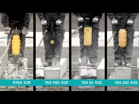 Atlas Copco RTEX, Trykluftshammer, HEX32