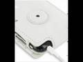 PDair Leather Case for Apple iPhone 3G 2.0 - Flip (White)