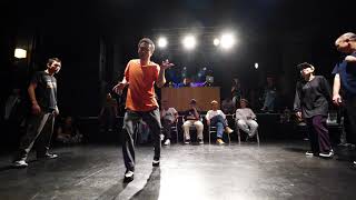 EXmatic. (Ricky & Funky P) vs Boogie GUSh (Takuya & キャメル) – WDC 2019 KINKI POP FINAL