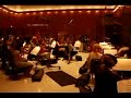 scoring session at capitol records, i'm conducting the hollywood studio symphony. this is from the market chase scene.