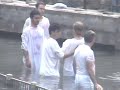 Spiritual Warriors in Israel Baptisms in \"The Jordan River\"