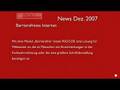 Barrierefreies Internet - Newsletter 12/2007