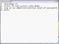 Guest account to admin