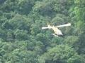 flying helicopter
