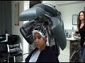Jasmin gets a perm