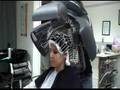 Jasmin gets a perm