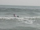 Maya's First Surf