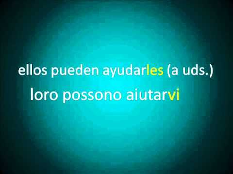 Italiano - Pronombres de Objeto Directo e Indirecto (Lección 28)
