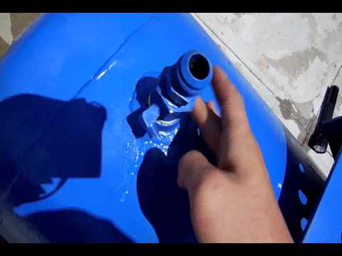 how to vent a grease gun