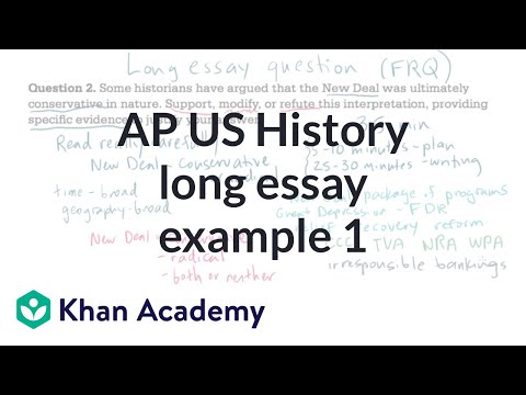 New deal essay free