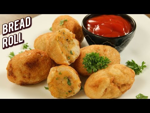 Bread Roll Recipe – Potato Stuffed Bread Rolls – Quick & Easy Snack Recipe – Varun