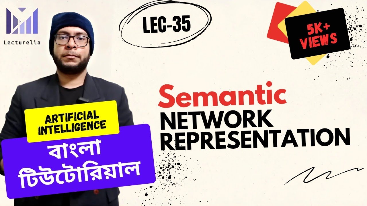 (Lec-35) Semantic Network Representation - Part 2 | AI বাংলা টিউটোরিয়াল