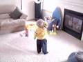 Tanner dancing to Raffi song