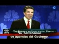 El terrible lapsus del candidato republicano a ocupar la Casa Blanca, Rick Perry