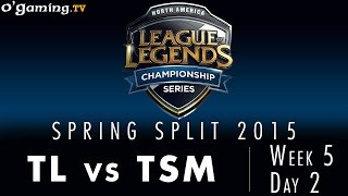 LCS NA Spring 2015 - W5D2 - TL vs TSM