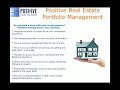 Positive Real Estate | Portfolio Management