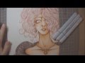 Copic Marker Drawing: Regal - YouTube