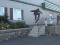 Skatboarding outside of John Deere in Woodstock, NB Skatboarding outside of John Deere in Woodstock, NB