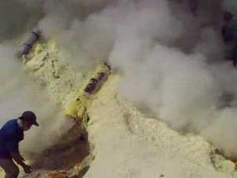 how to collect sulfur