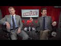 rdj & guy ritchie go unscripted and answer fan questions. when rdj was asked who he would like to do an interview with guy or jude law he said guy. real broomance right there.