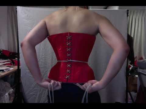 How to Hide Your Corset Laces
