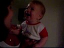 Jaycen laughing at Lauryn