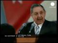 Raul Castro sings in Chinese for chinese guests