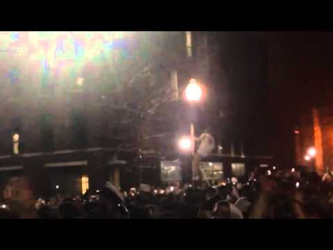 UConn students celebrate national championship