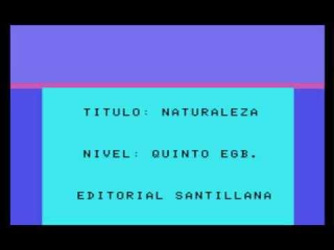 Ciencias de la Naturaleza 5º EGB (1985, MSX, Anaya Multimedia)