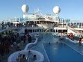 Golden Princess Sail Away from Seattle, Washington