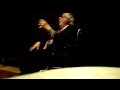 Ray Bradbury giving a talk before a performance of his three-act play, Yestermorrows, taken from three short stories: A Device Out of Time, The Cistern and The Meadow. Before the talk a video from July 20, 1969 was shown. Walter Cronkite introduced Mike Wallace who interviewed Ray the evening Apollo 11 landed on the moon. ... Bradbury Apollo 