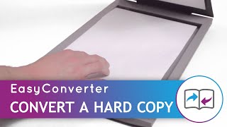 Learn EasyConverter - Converting a hard copy document into a text file