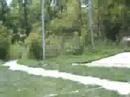 Vahan throws the disc at me Vahan throws the disc at me
