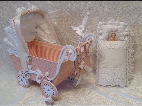 Sweet baby stroller with mini album inside - Blog tutorial. Pion Design GDT project Sweet baby stroller with mini album inside - Blog tutorial. Pion Design GDT project