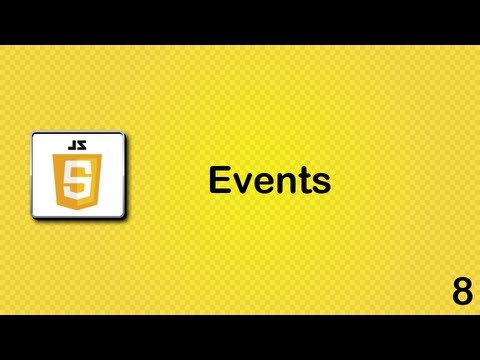 how to define event in javascript