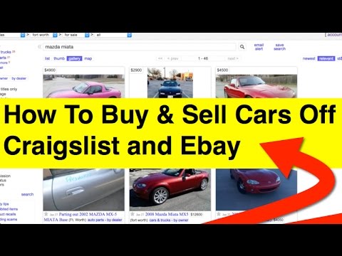 how to put your car on craigslist