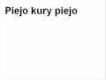 piejo kury piejo