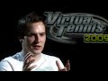 a video featuring gameplay clips, tennis players, stadiums, mini-games, and developer commentary on the upcoming virtua tennis 2009 game.