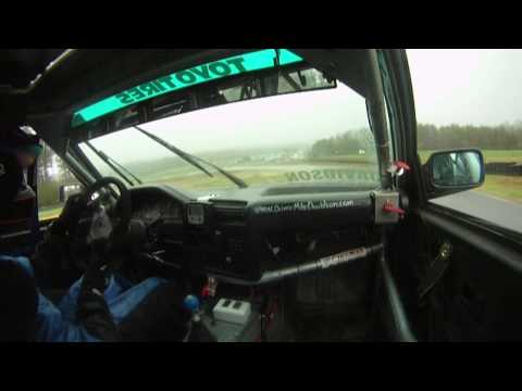r888 - The race started off great but as the rain started coming down harder it got worse and worse. Finally I hydroplaned going up the uphill esses and decided to ...