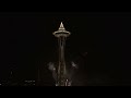 Fireworks on the Space Needle HD
