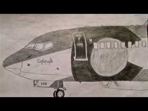 how to draw airplanes