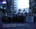 Concentracion trabajadores de Union Fenosa Leon 2007 Concentracion trabajadores de Union Fenosa Leon 2007