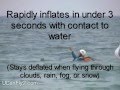 Agama Water rescue system for Powered Paraglider/Paramotor