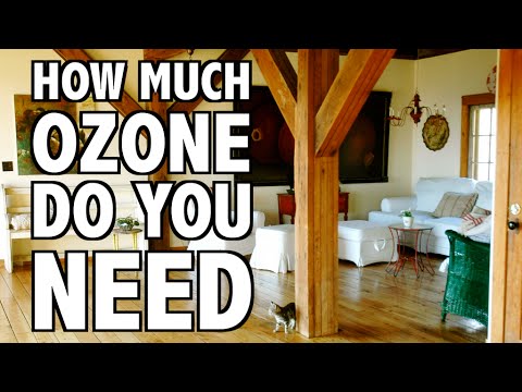 how to measure ozone in a room