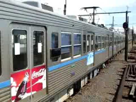 熊本電鉄　6000系　6118A＋6111A【北熊本駅到着】